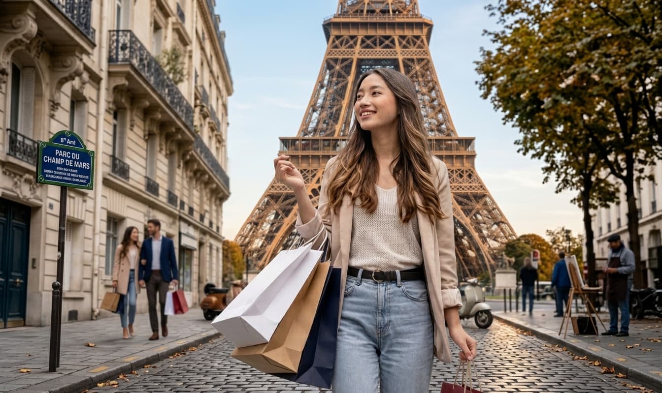 Shopping à Paris
